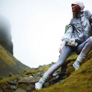 Windbreaker Jacket with Hidden Hoodie